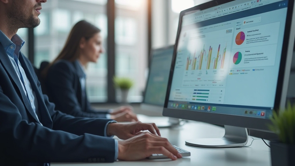 Маркетолог отправляет email кампанию через профессиональный сервис с подписчиками